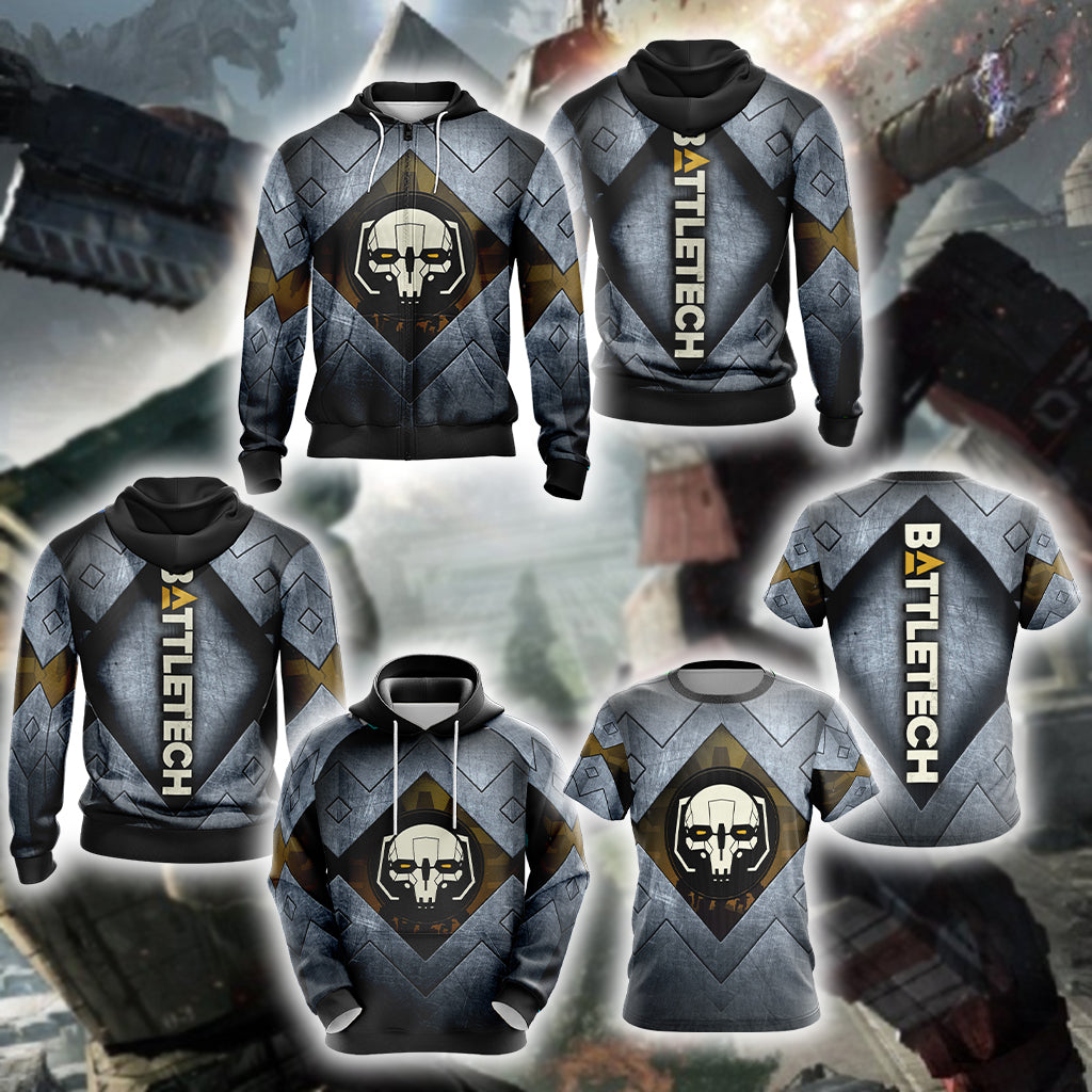 BattleTech Tactical Unisex 3D T-shirt