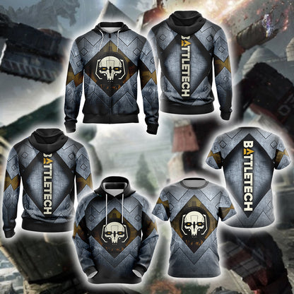 BattleTech Tactical Unisex 3D T-shirt
