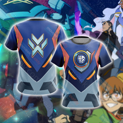 Voltron: Legendary Defender ( Blue ) Unisex 3D T-shirt