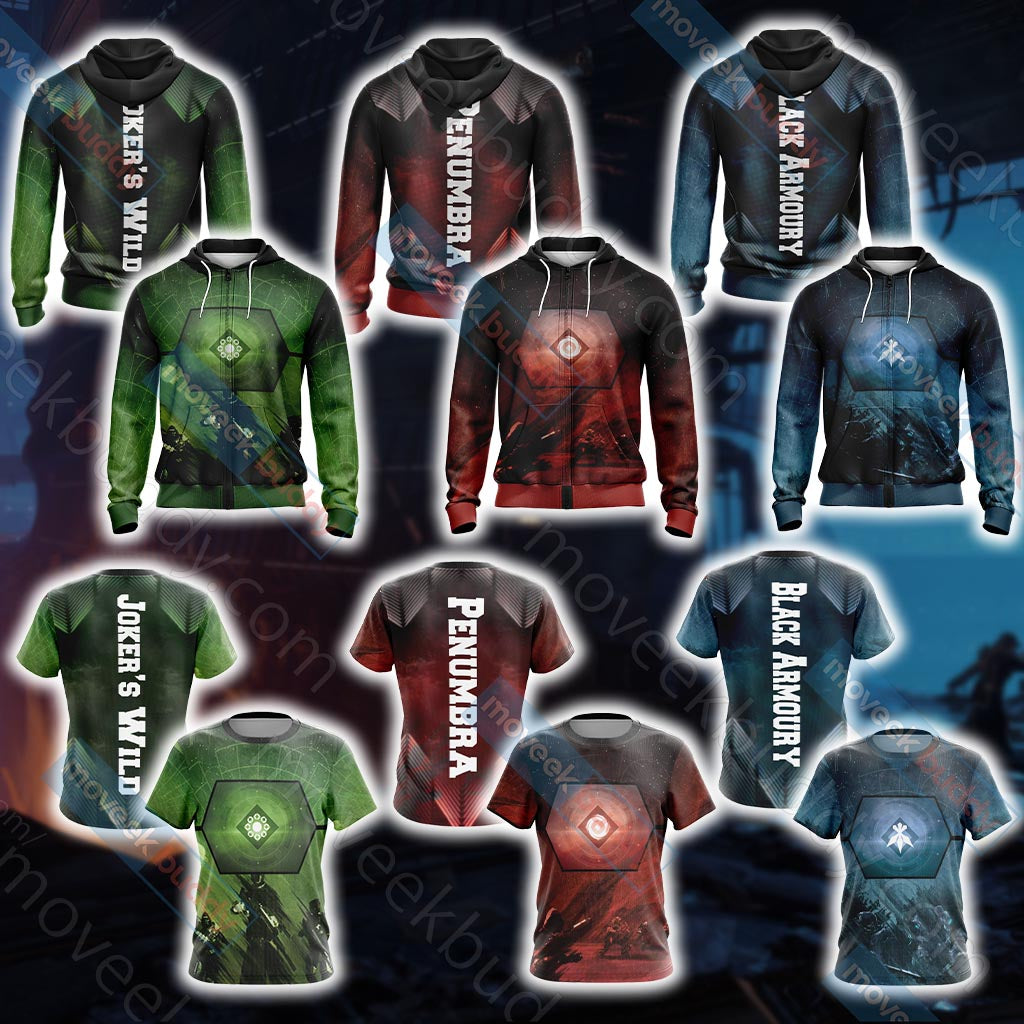 Destiny 2: Forsaken - Penumbra Unisex 3D T-shirt