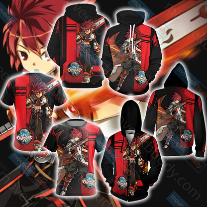 Elsword - Lord Knight New Unisex 3D T-shirt