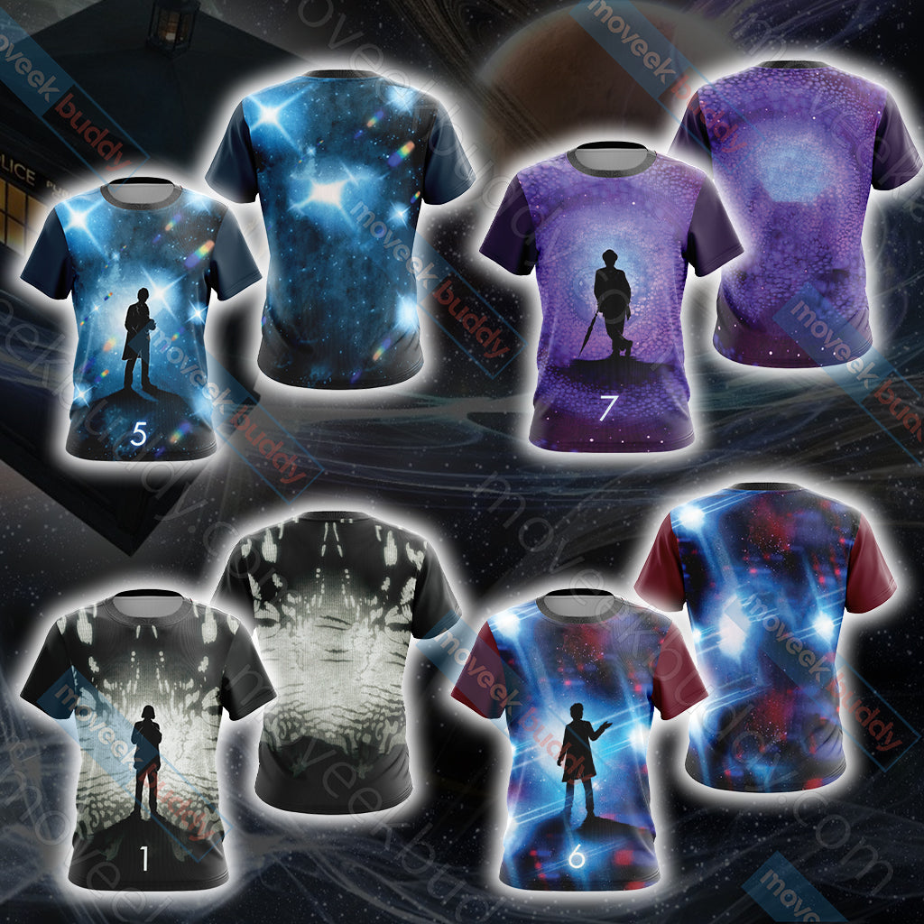 Doctor Who - Fifth Doctor New Unisex 3D T-shirt