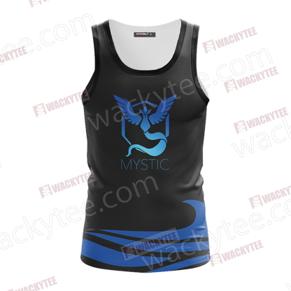 Team Mystic Pokemon Go Unisex 3D T-shirt