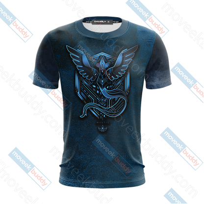 Pokemon Go - House Mystic Observe dapt Evolve New Unisex 3D T-shirt