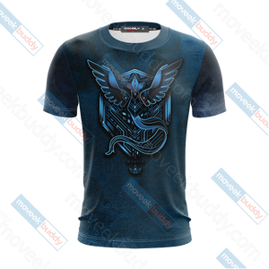 Pokemon Go - House Mystic Observe dapt Evolve New Unisex 3D T-shirt   