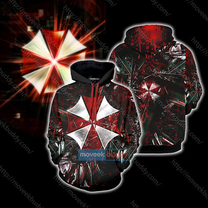 Resident Evil Umbrella Corps Unisex 3D T-shirt Hoodie