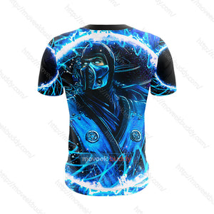 Mortal Kombat Subzero Cosplay Unisex 3D T-shirt   