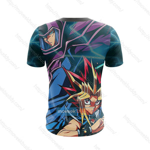 Yu-Gi-Oh! Yami Yugi And Dark Magician Unisex 3D T-shirt   