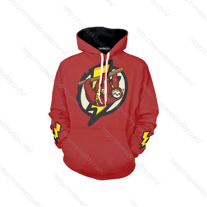 The Flash Sloth 3D Hoodie