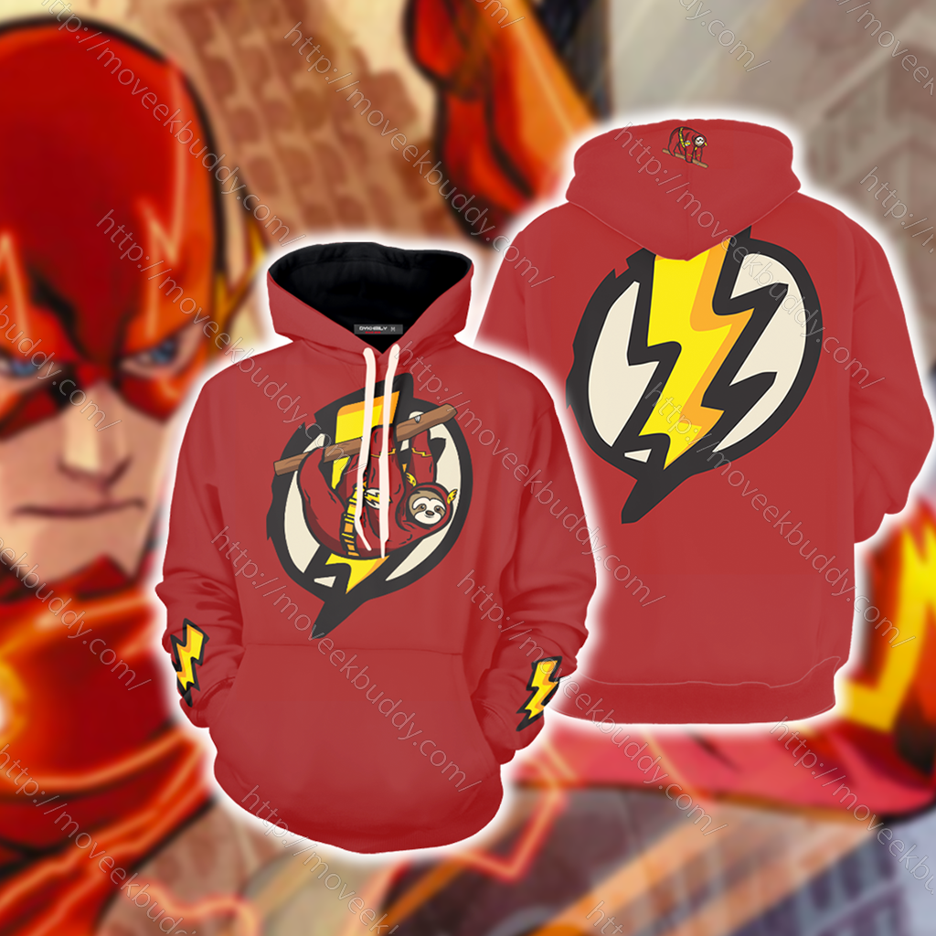 The Flash Sloth 3D Hoodie