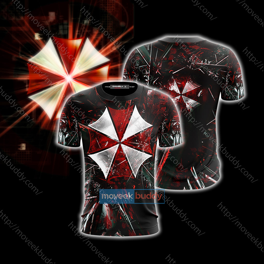 Resident Evil Umbrella Corps Unisex 3D T-shirt   