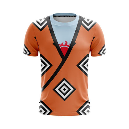One Piece Jinbei Cosplay Unisex 3D T-shirt