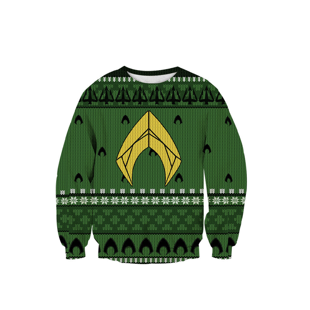 Aquaman Knitting Style Unisex 3D T-shirt