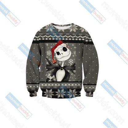 Nightmare Before Christmas - We wish you a scary christmas Unisex 3D Sweater