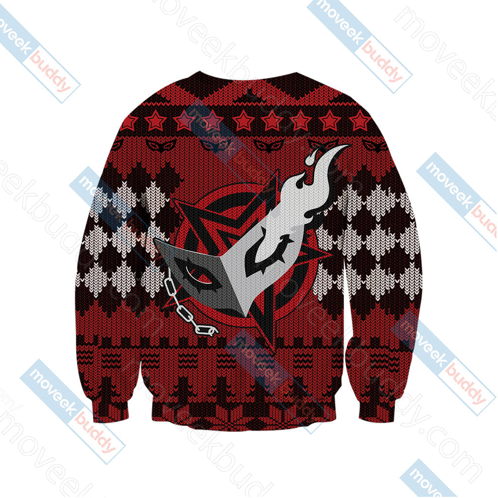 Persona 5 Christmas Style 3D Sweater