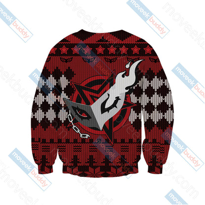 Persona 5 Christmas Style 3D Sweater