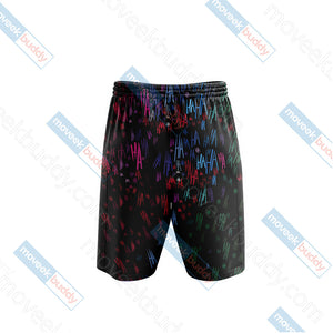 Joker Mouth 3D Beach Shorts   