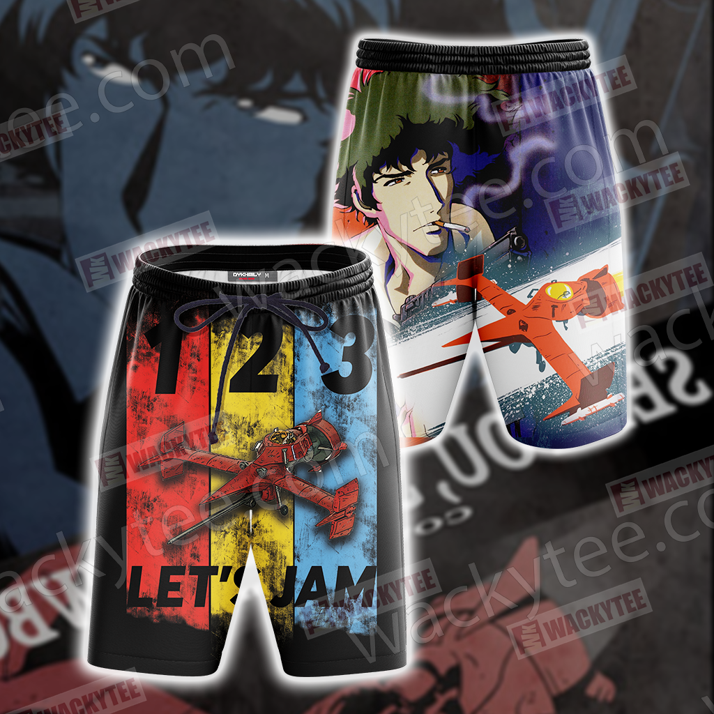 Cowboy Bebop New Style Unisex 3D T-shirt Beach Shorts