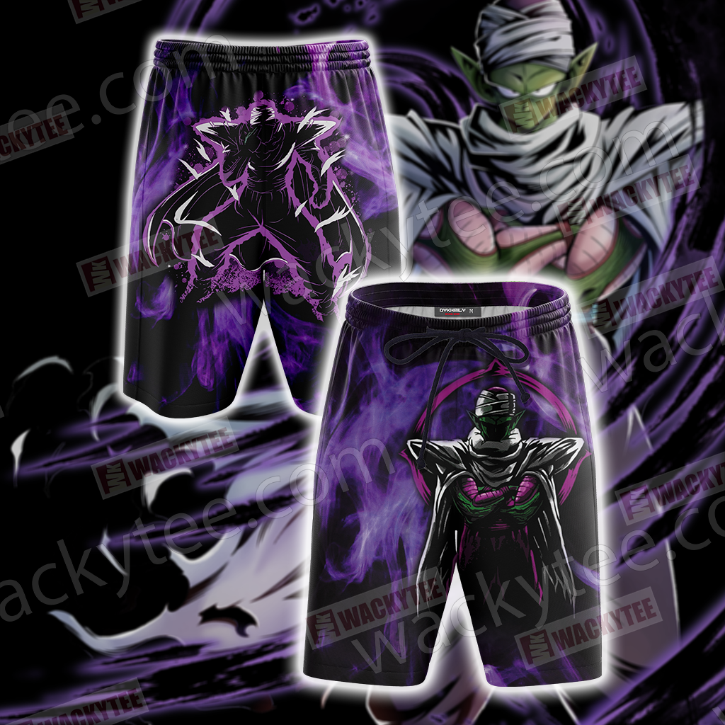 Dragon Ball Super - Piccolo Unisex 3D T-shirt Beach Shorts