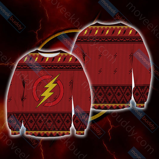 The Flash Knitting Style Unisex 3D Sweater