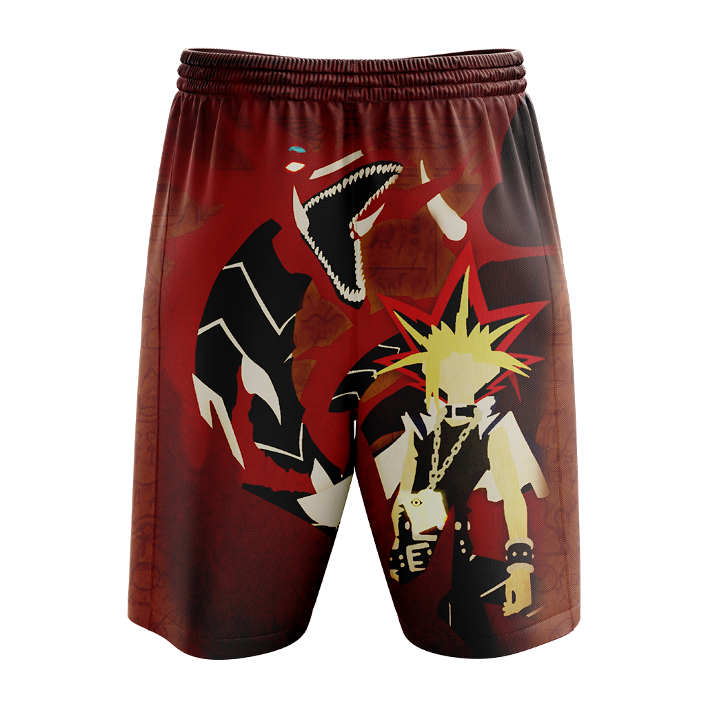 Yu Gi Oh! Yugi Muto And Slifer The Sky Dragon 3D T-shirt