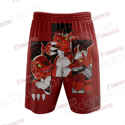 Digimon Guilmon Unisex New 3D T-shirt