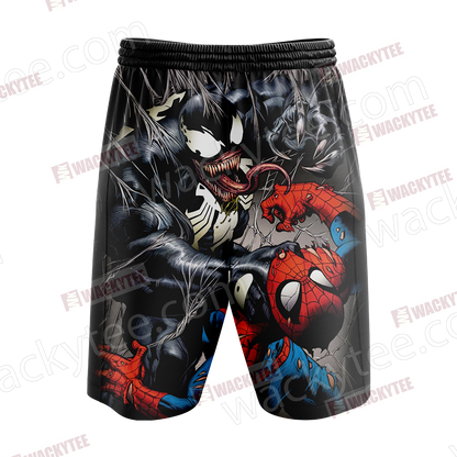 Spider-Man and Venom Unisex 3D T-shirt