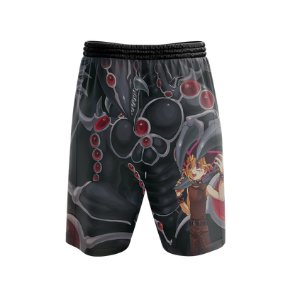 Yu-Gi-Oh! Yugi And Gandora 3D Beach Shorts