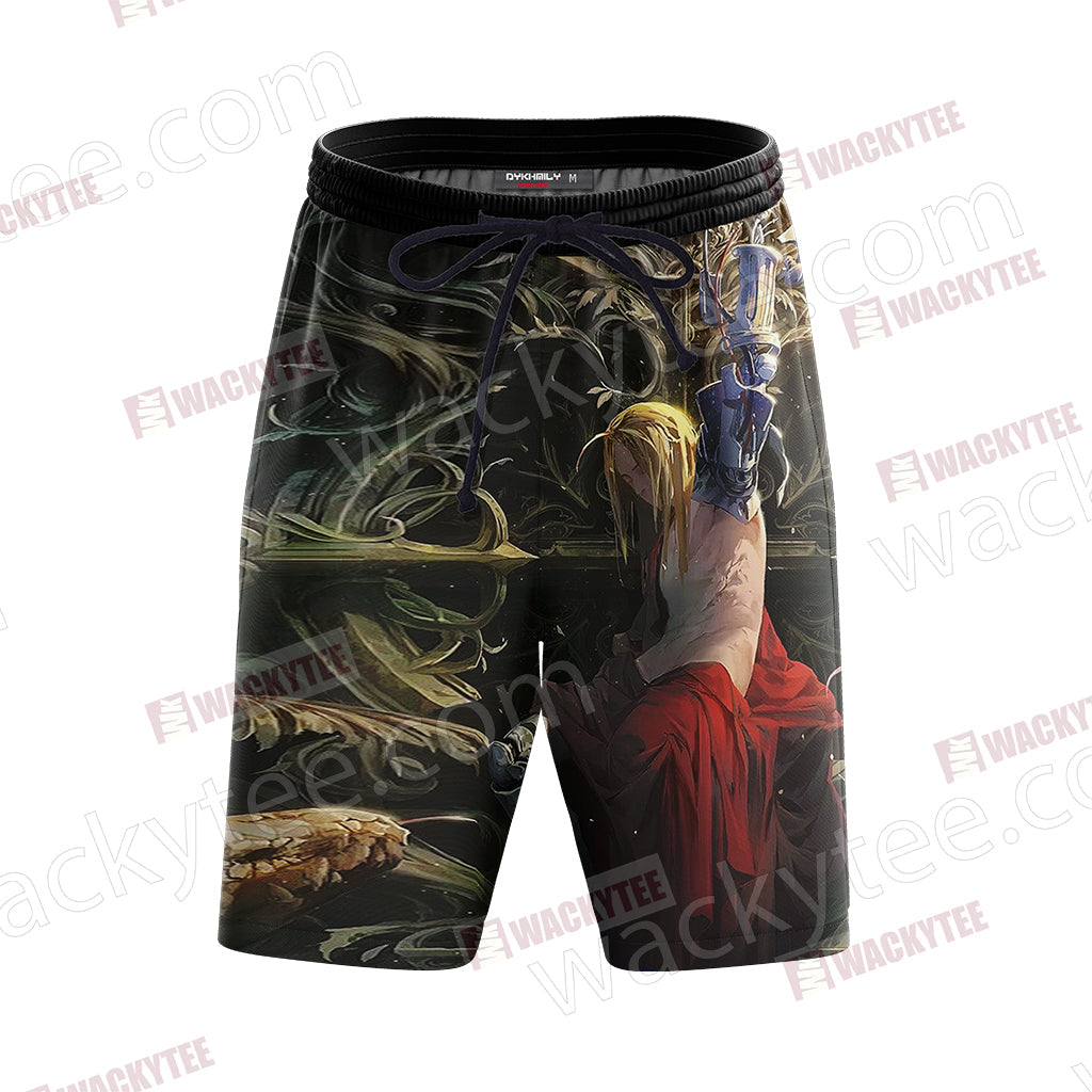 Fullmetal Alchemist Edward Elric Unisex 3D T-shirt