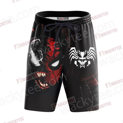 Spider-Man and Venom Unisex 3D T-shirt
