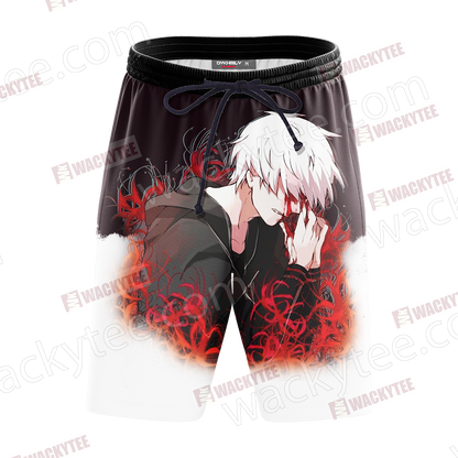 Tokyo Ghoul - Kaneki Ken New Version Unisex 3D T-shirt