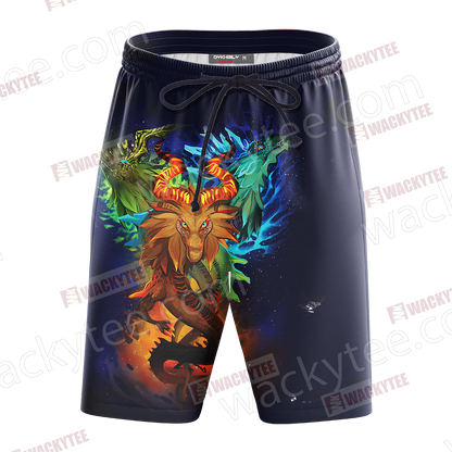 The Legend of Zelda - Naydra, Dinraal and Farosh Unisex 3D T-shirt