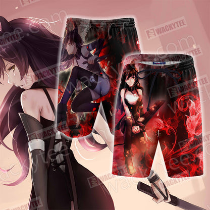 RWBY Blake Belladonna New Unisex 3D T-shirt Beach Shorts