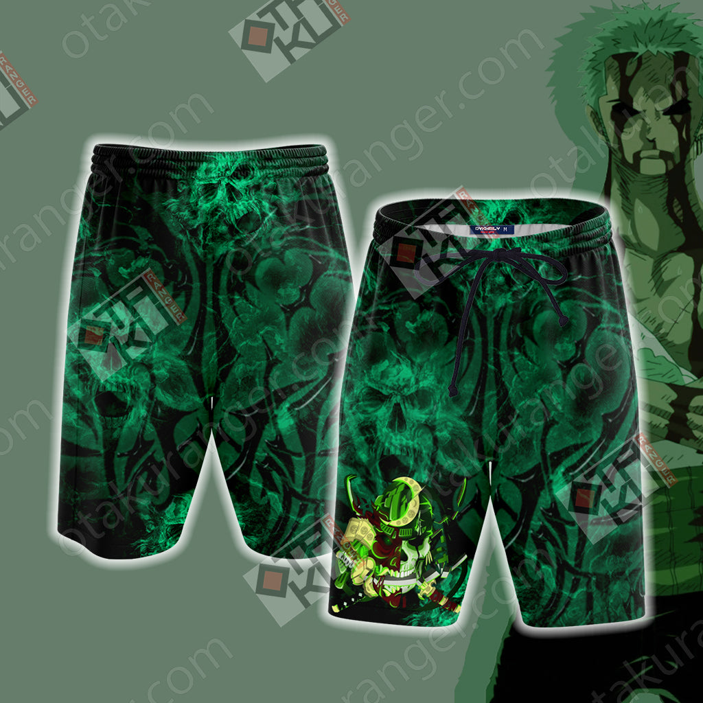 One Piece - Zoro New Style Unisex 3D T-shirt Beach Shorts