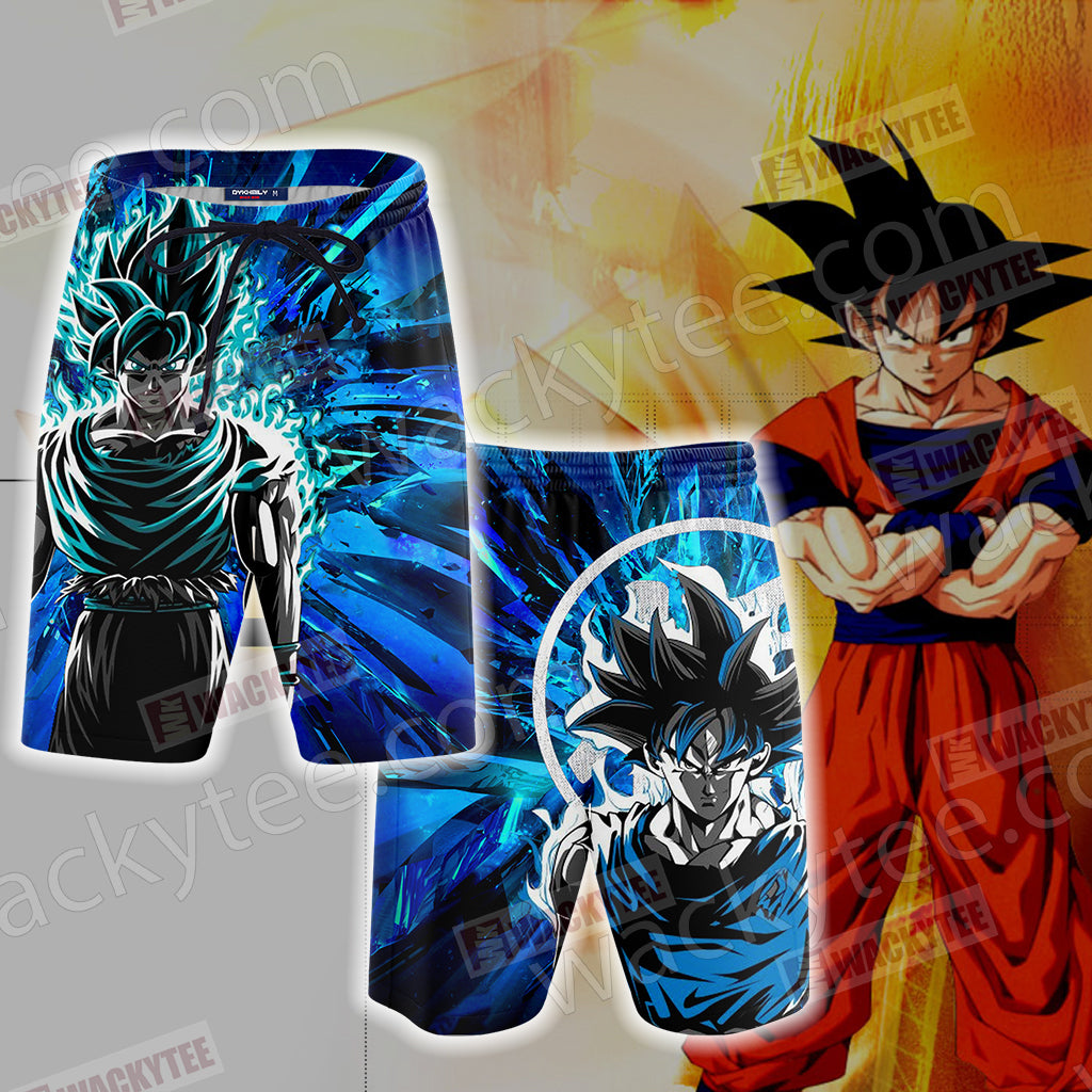 Dragon Ball Super Goku New Unisex 3D T-shirt Beach Shorts