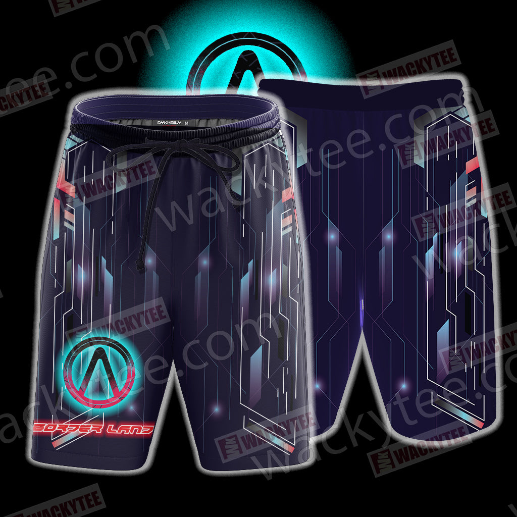 Borderlands Vault Icon Unisex 3D T-shirt Beach Shorts