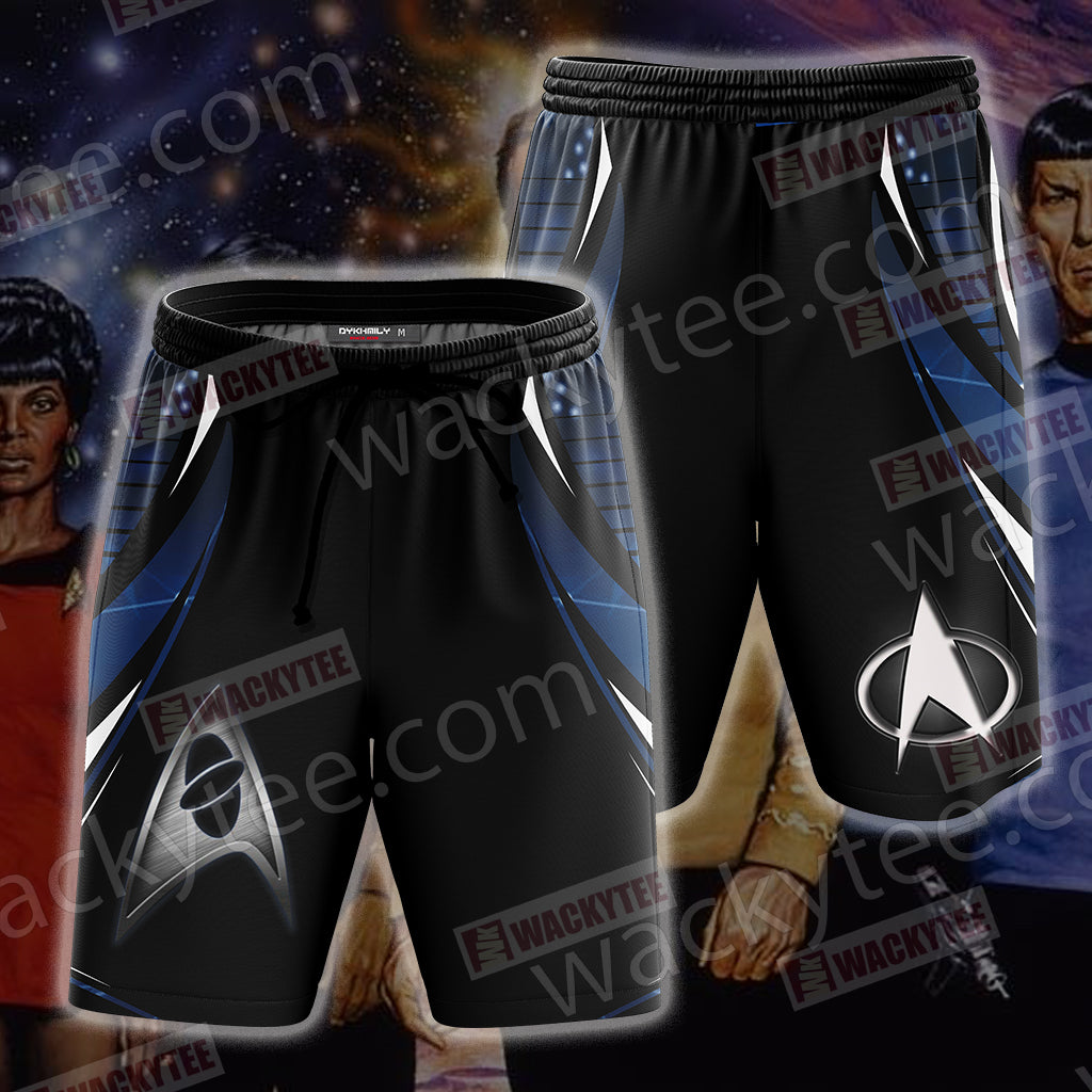 Star Trek - Sciences Unisex 3D T-shirt Beach Shorts