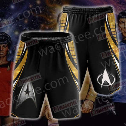 Star Trek - Command Unisex 3D T-shirt Beach Shorts