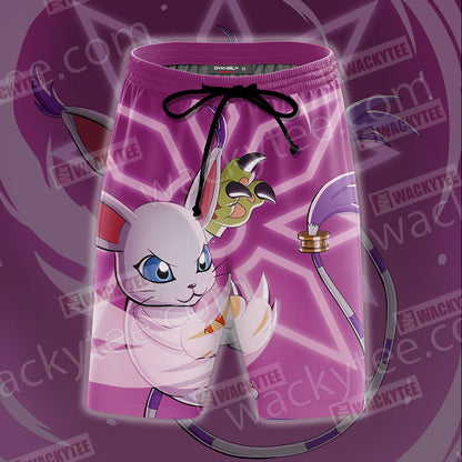 Digimon Gatomon Unisex 3D T-shirt