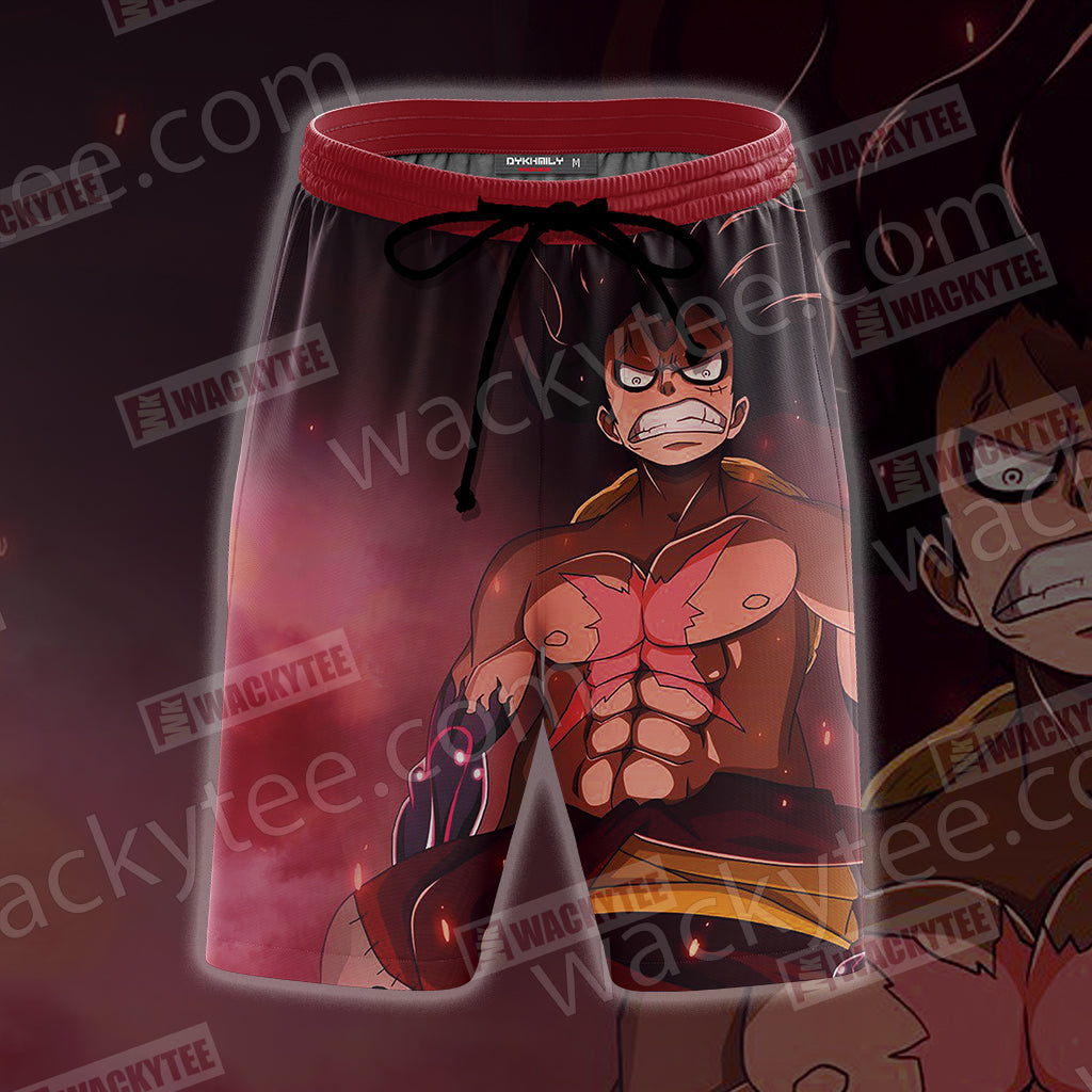 One Piece Luffy Snake Man 3D T-shirt