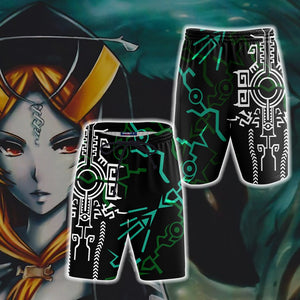 The Legend of Zelda Midna Unisex Hawaiian Shirt Beach Shorts Beach Shorts S 