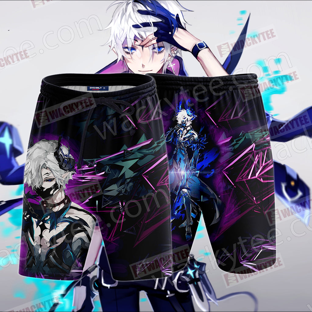 Elsword - Ciel 3D T-shirt Beach Shorts