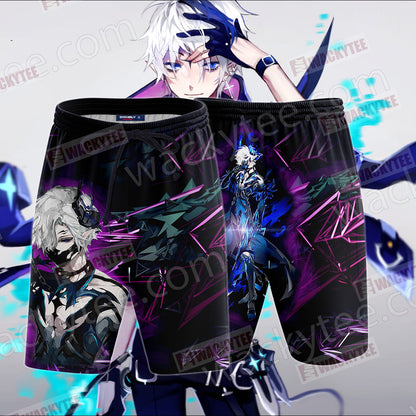 Elsword - Ciel 3D T-shirt Beach Shorts