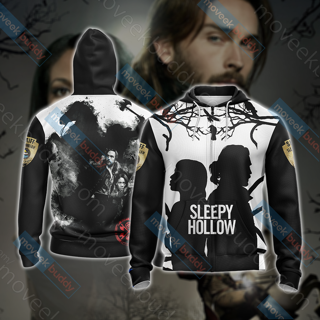 Sleepy Hollow (TV series) Unisex 3D T-shirt Zip Hoodie