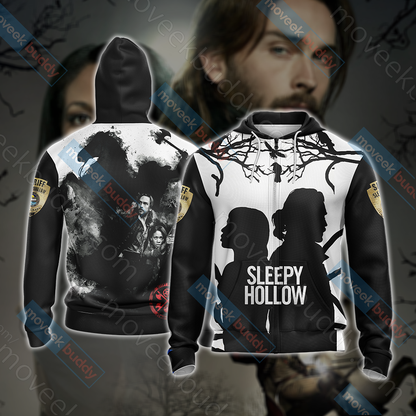 Sleepy Hollow (TV series) Unisex 3D T-shirt Zip Hoodie