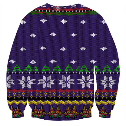 The Legend Of Zelda - Majora's Mask Unisex 3D Sweater