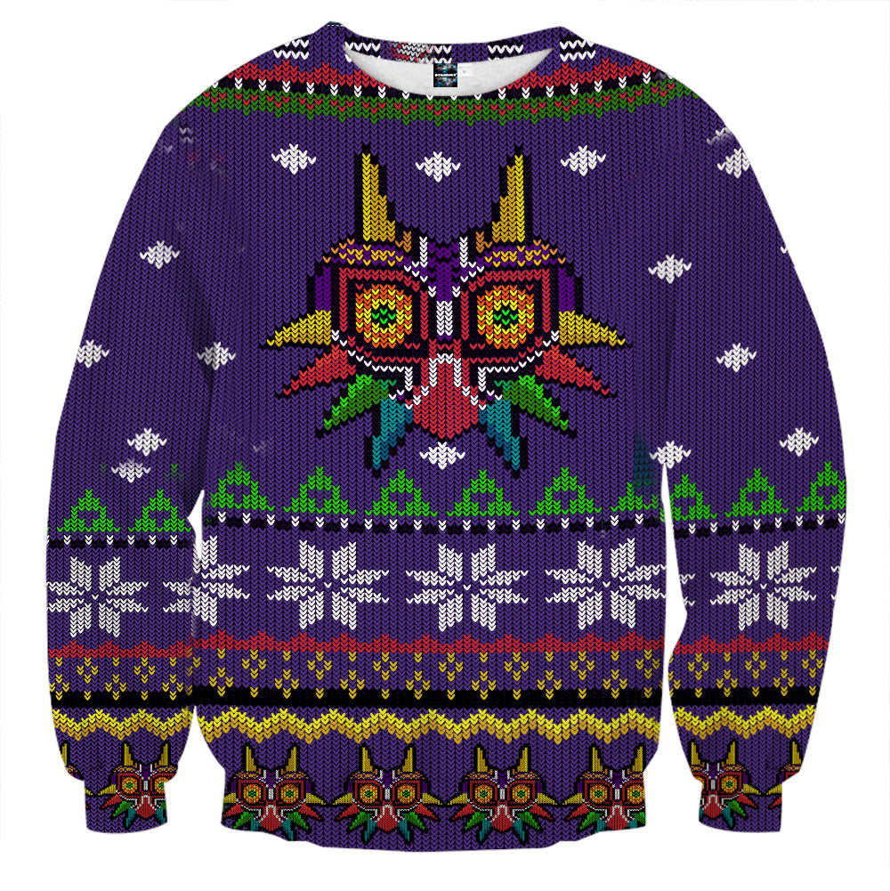 The Legend Of Zelda - Majora's Mask Unisex 3D Sweater