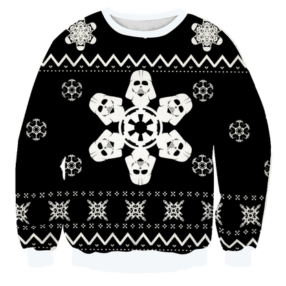 Star Wars Snow Flake Unisex 3D Sweater