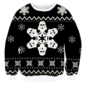 Star Wars Snow Flake Unisex 3D Sweater   