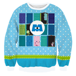 Monsters, Inc. Unisex 3D Sweater   